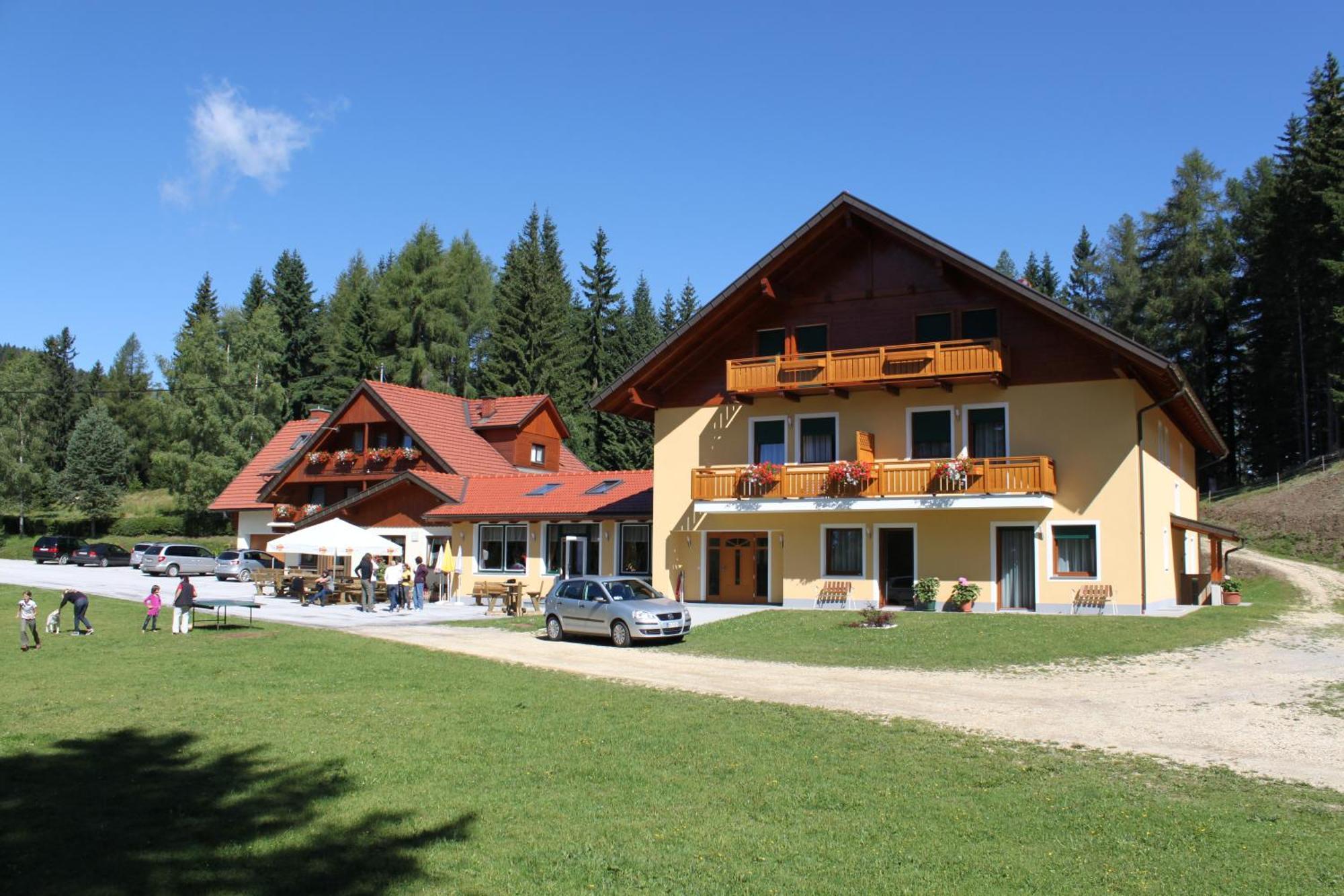 Alpengasthaus Gießlhütte Wolfsberg Exterior foto